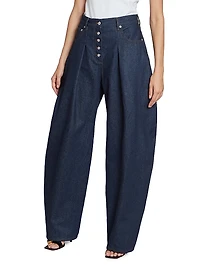 Le De Nimes Ovalo Balloon Jeans