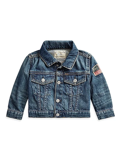 Baby Boy's Denim Trucker Jacket