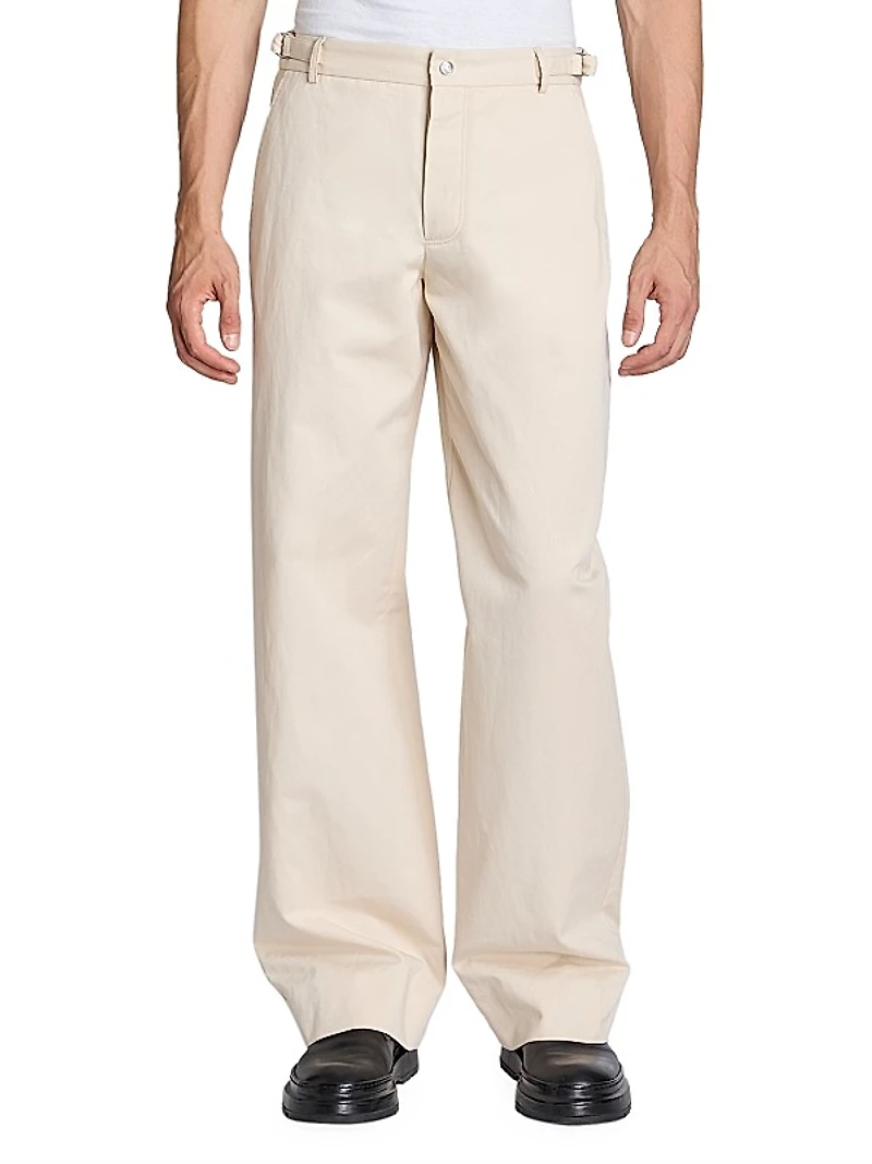 Jean Cotton-Linen Trousers