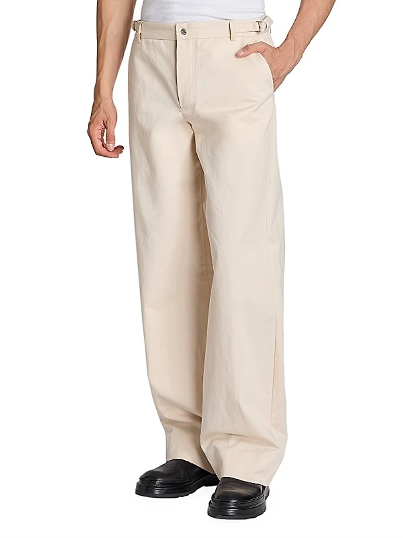 Jean Cotton-Linen Trousers