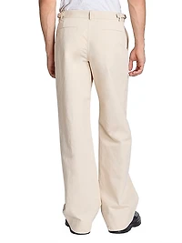 Jean Cotton-Linen Trousers