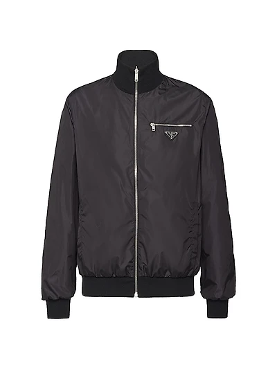 Reversible Wool And Nylon Jacket