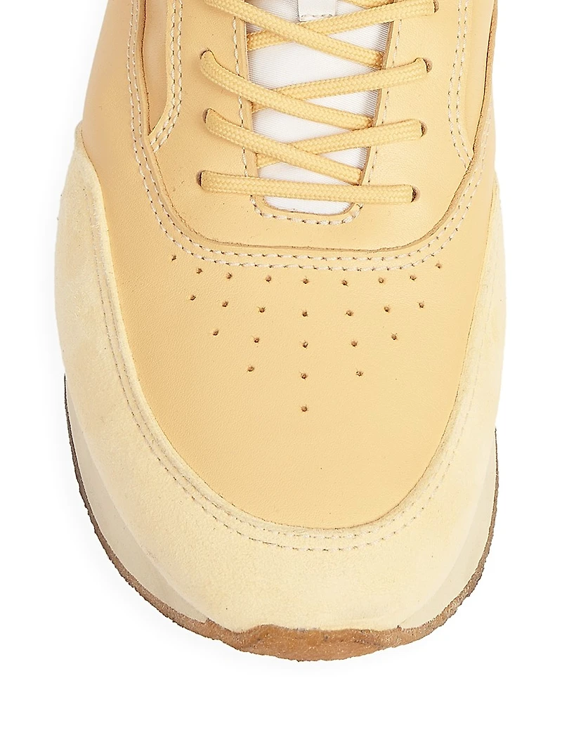 LA DADDY Leather Sneakers