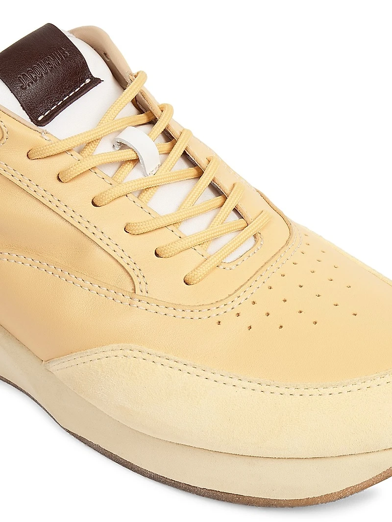 LA DADDY Leather Sneakers