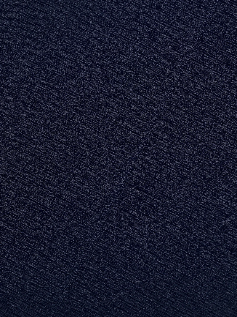 Crepe High-Waist Flare-Leg Pants