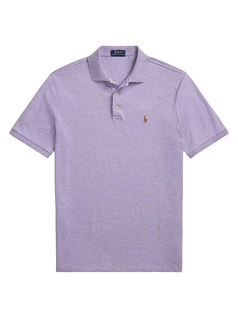 Classic-Fit Soft Cotton Polo Shirt