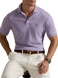 Classic-Fit Soft Cotton Polo Shirt