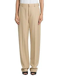 Relaxed-Fit Tapered Trousers