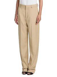 Relaxed-Fit Tapered Trousers