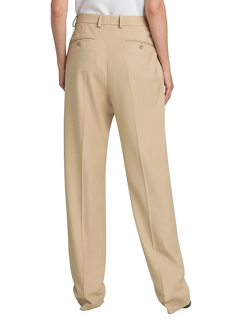 Relaxed-Fit Tapered Trousers