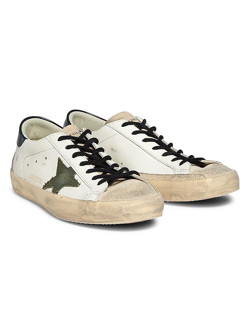 Super Star Leather & Suede Sneakers