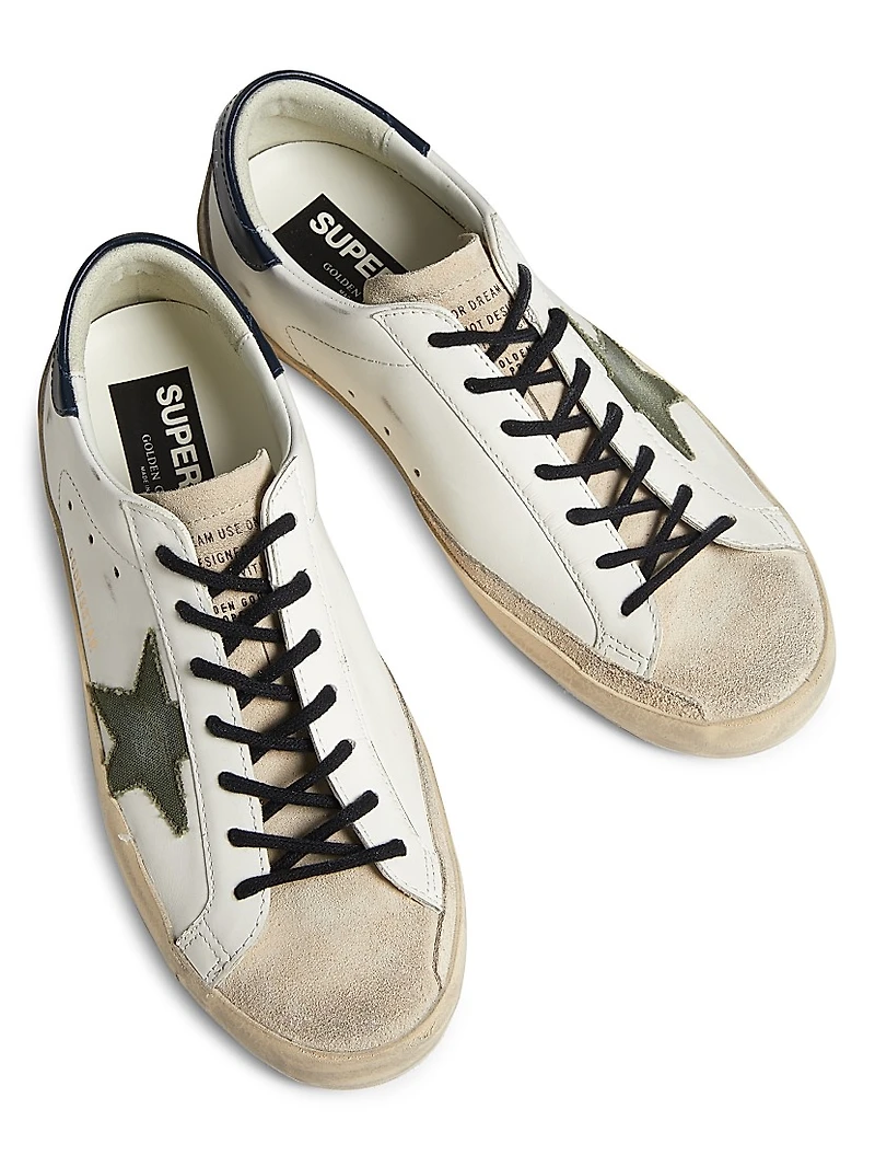 Super Star Leather & Suede Sneakers