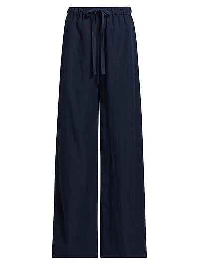 Utility High-Rise Drawstring Pants