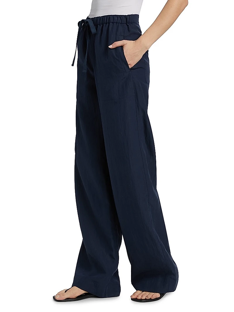 Utility High-Rise Drawstring Pants
