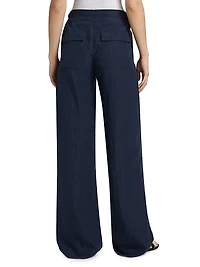 Utility High-Rise Drawstring Pants
