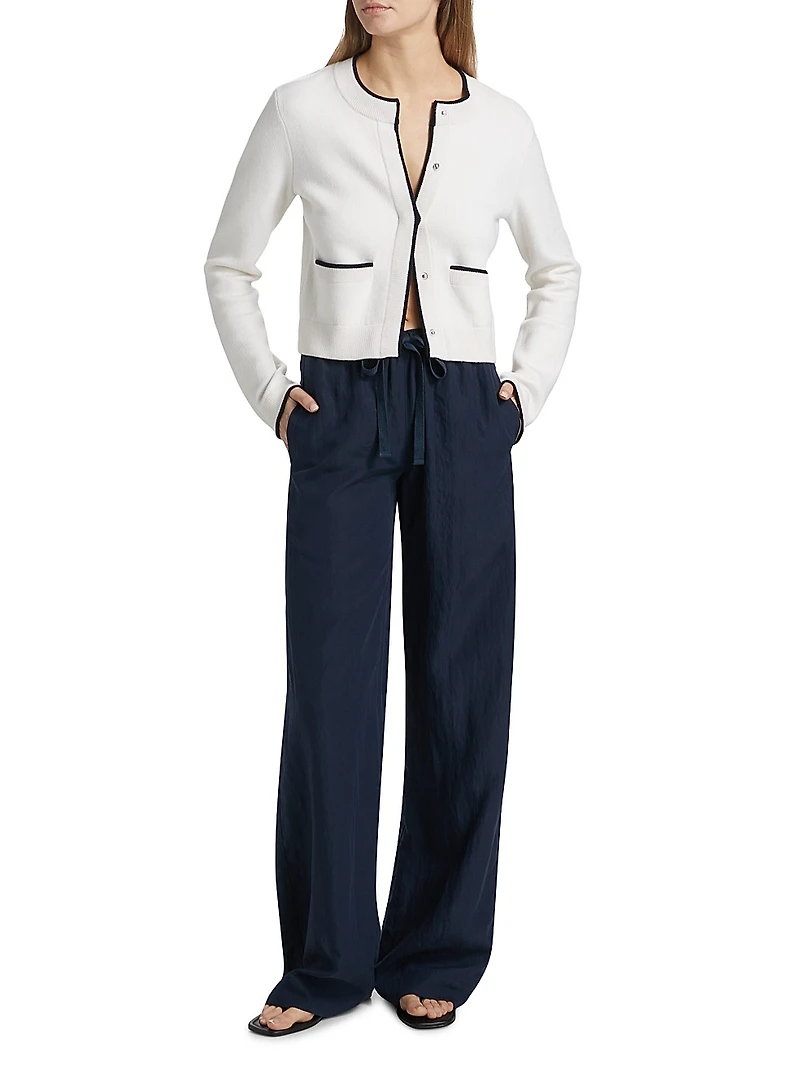 Utility High-Rise Drawstring Pants