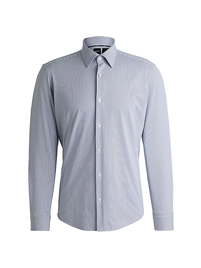 Regular Fit Shirt Performance Stretch Fabric