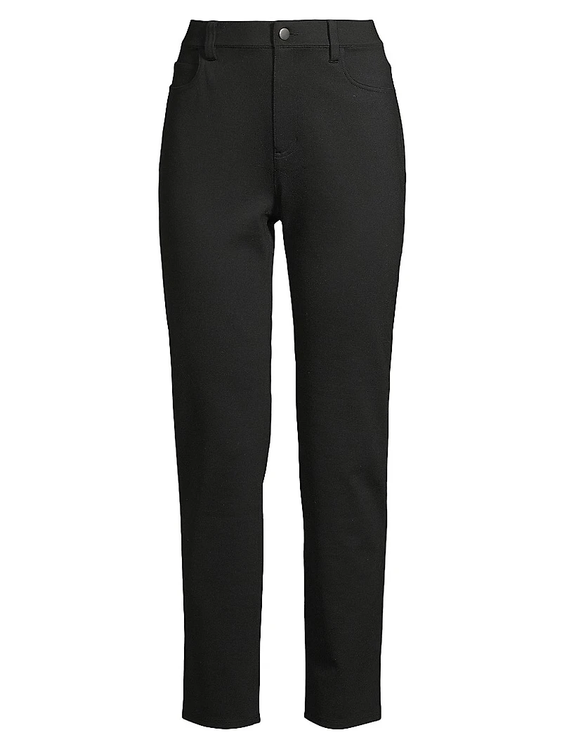 High-Rise Slim-Fit Stretch Jeans