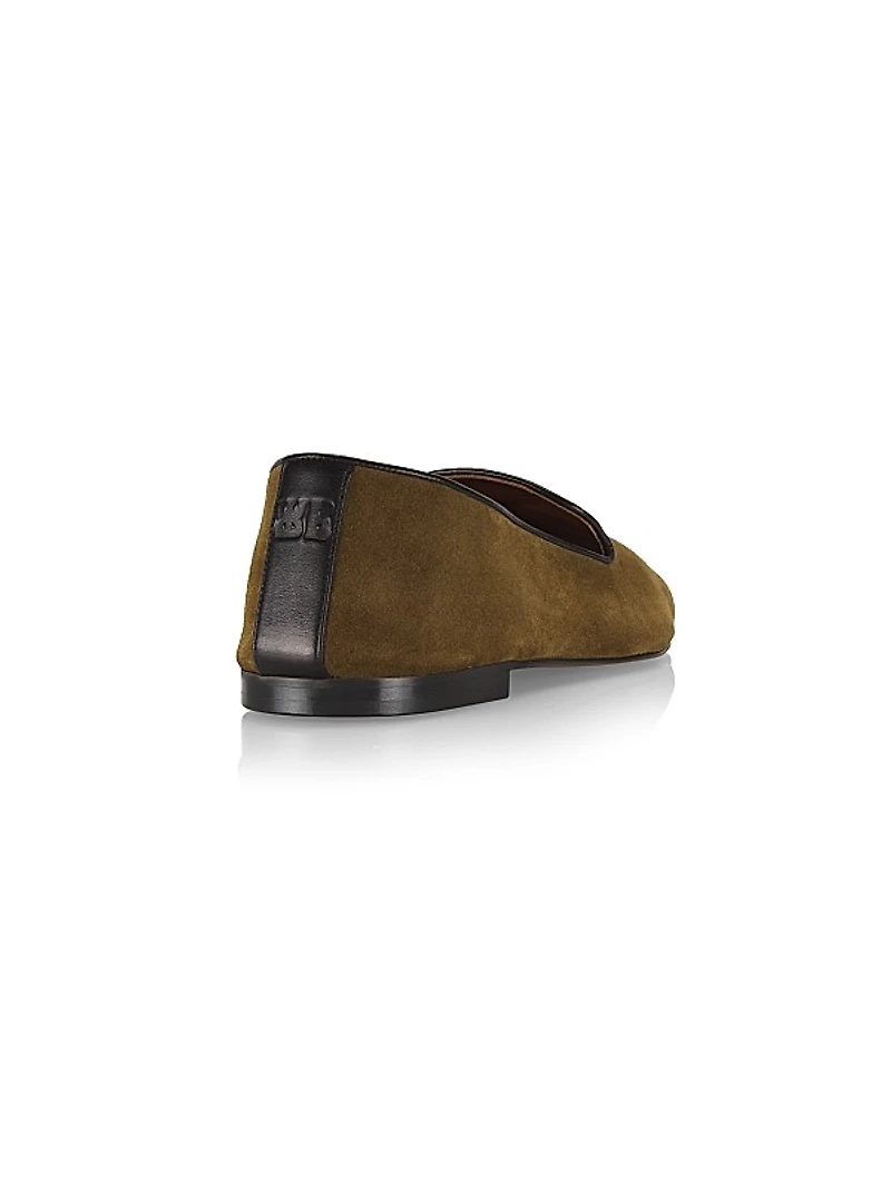 Suede Loafers