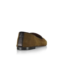 Suede Loafers