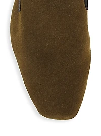 Suede Loafers