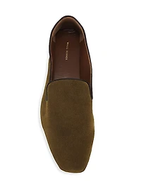 Suede Loafers