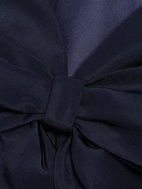 Claire Silk Sleeveless Column Gown