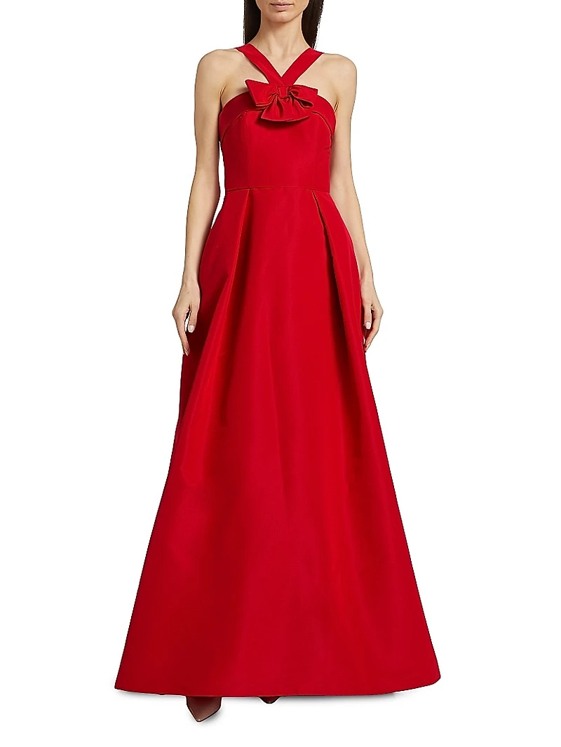 Emma Silk Sleeveless Gown