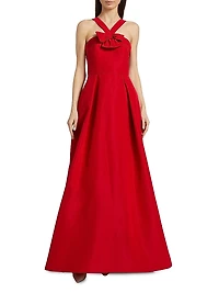 Emma Silk Sleeveless Gown