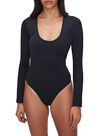Sculpting Scoopneck Bodysuit