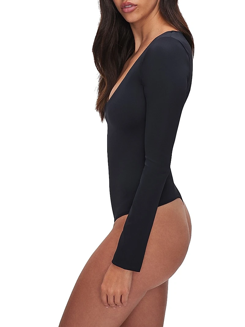 Sculpting Scoopneck Bodysuit
