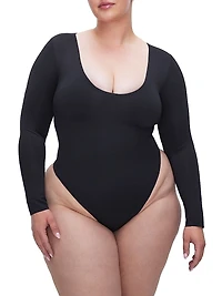 Sculpting Scoopneck Bodysuit