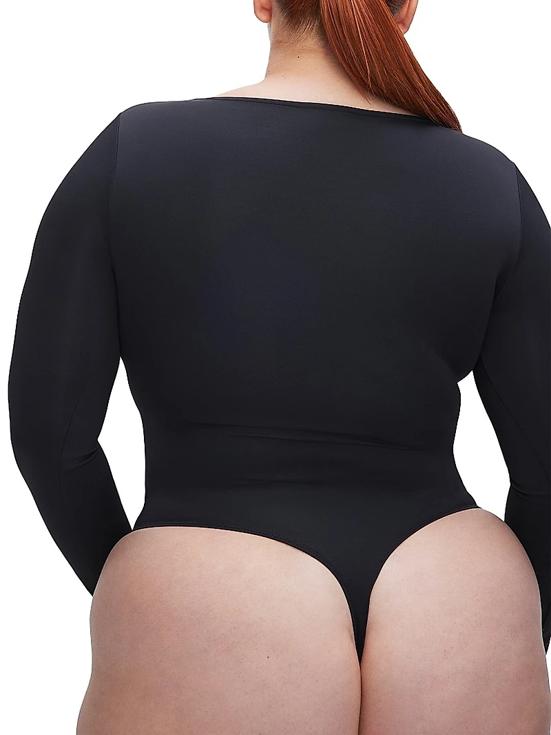 Sculpting Scoopneck Bodysuit