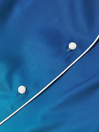 Sunset Ocean Dip Ombréd Shorts Pajama Set