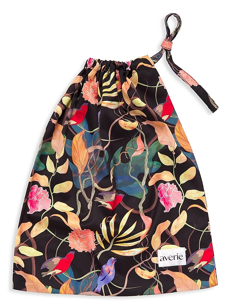 Sunset Ocean Dip Printed Shorts Pajama Set