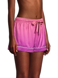 Sunset Ocean Dip Short Pajama Set