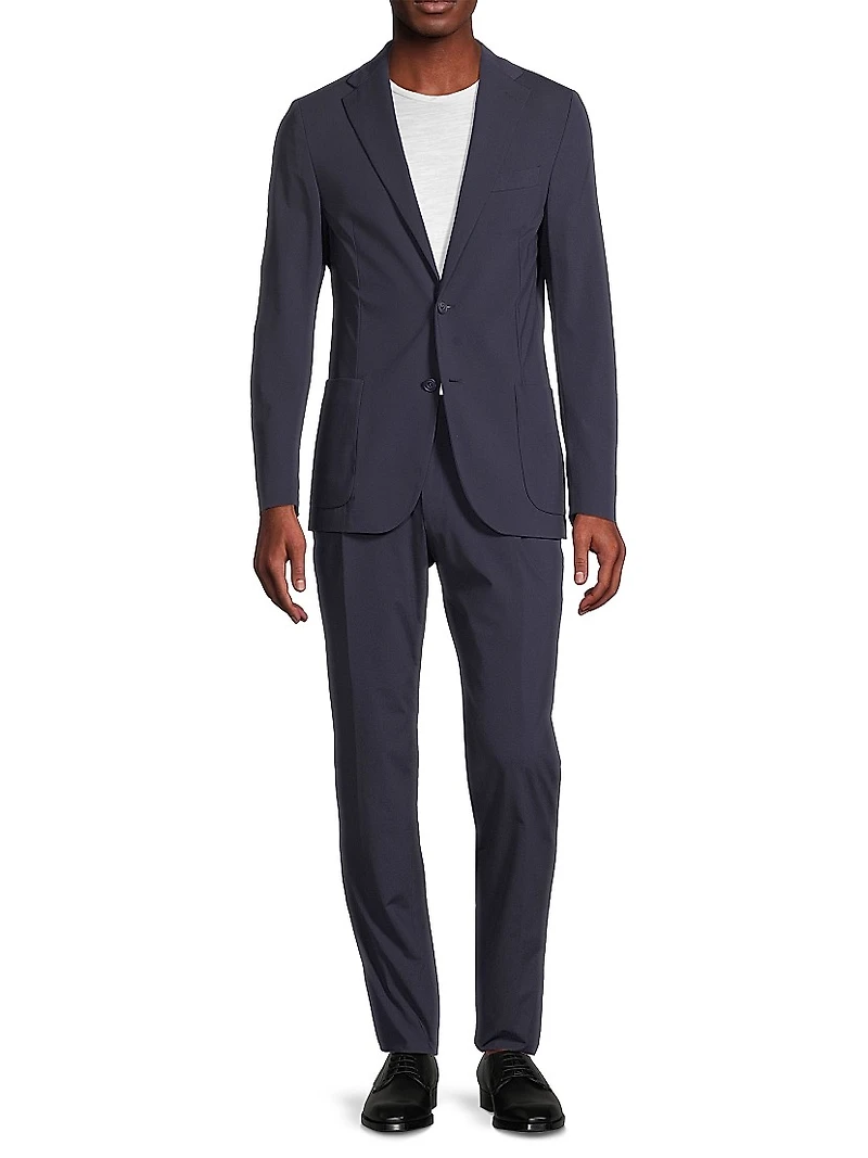 Techno Single-Breasted Suit