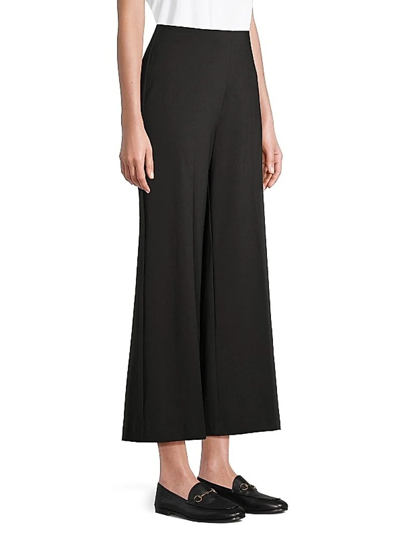 The Omni Cropped Wide-Leg Pants