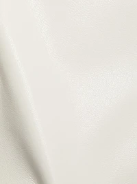 Leon Vegan Leather Crop Shirt