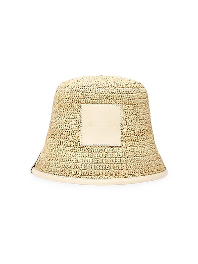 Raffia Bucket Hat