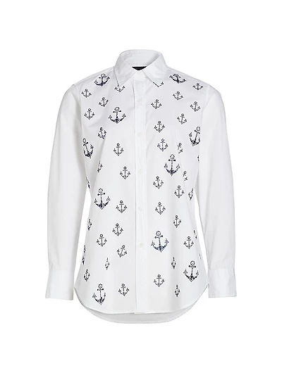 Ahoy Matey Embellished Shirt