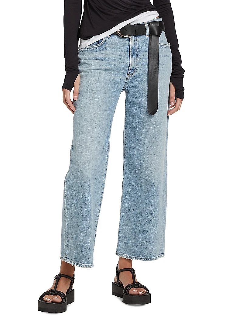 Harper Mid-Rise Relaxed Crop Jeans