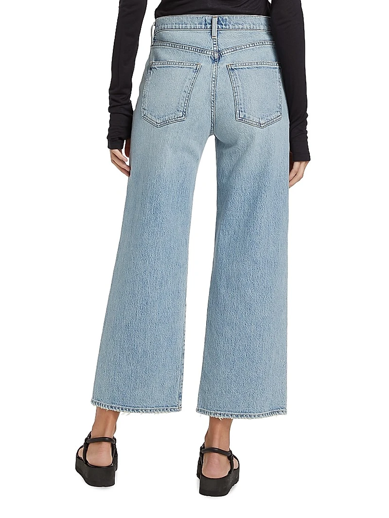 Harper Mid-Rise Relaxed Crop Jeans