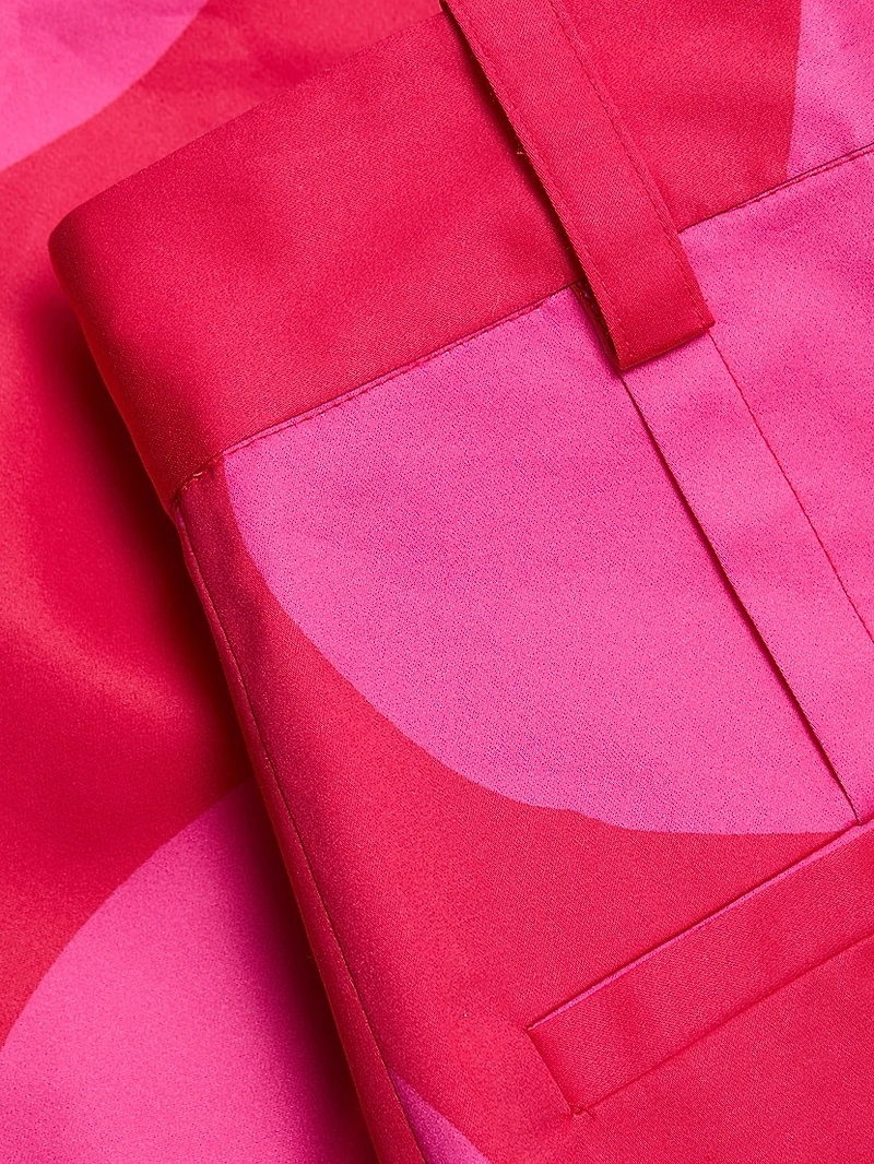 Hearts Stretch Cotton High-Rise Shorts