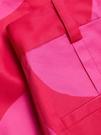 Hearts Stretch Cotton High-Rise Shorts