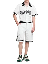 Popeline Ottico St. Logo Shorts