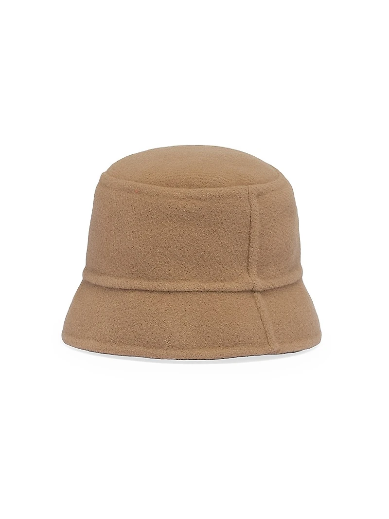 Velour Cloth Bucket Hat