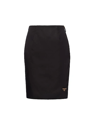 Re-Nylon Pencil Skirt