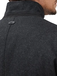 Longbush Padded Wool-Blend Jacket