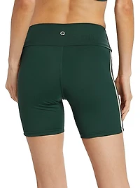 Striped Biker Shorts